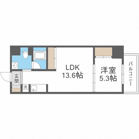 Uresidence Temmabashiの物件間取画像